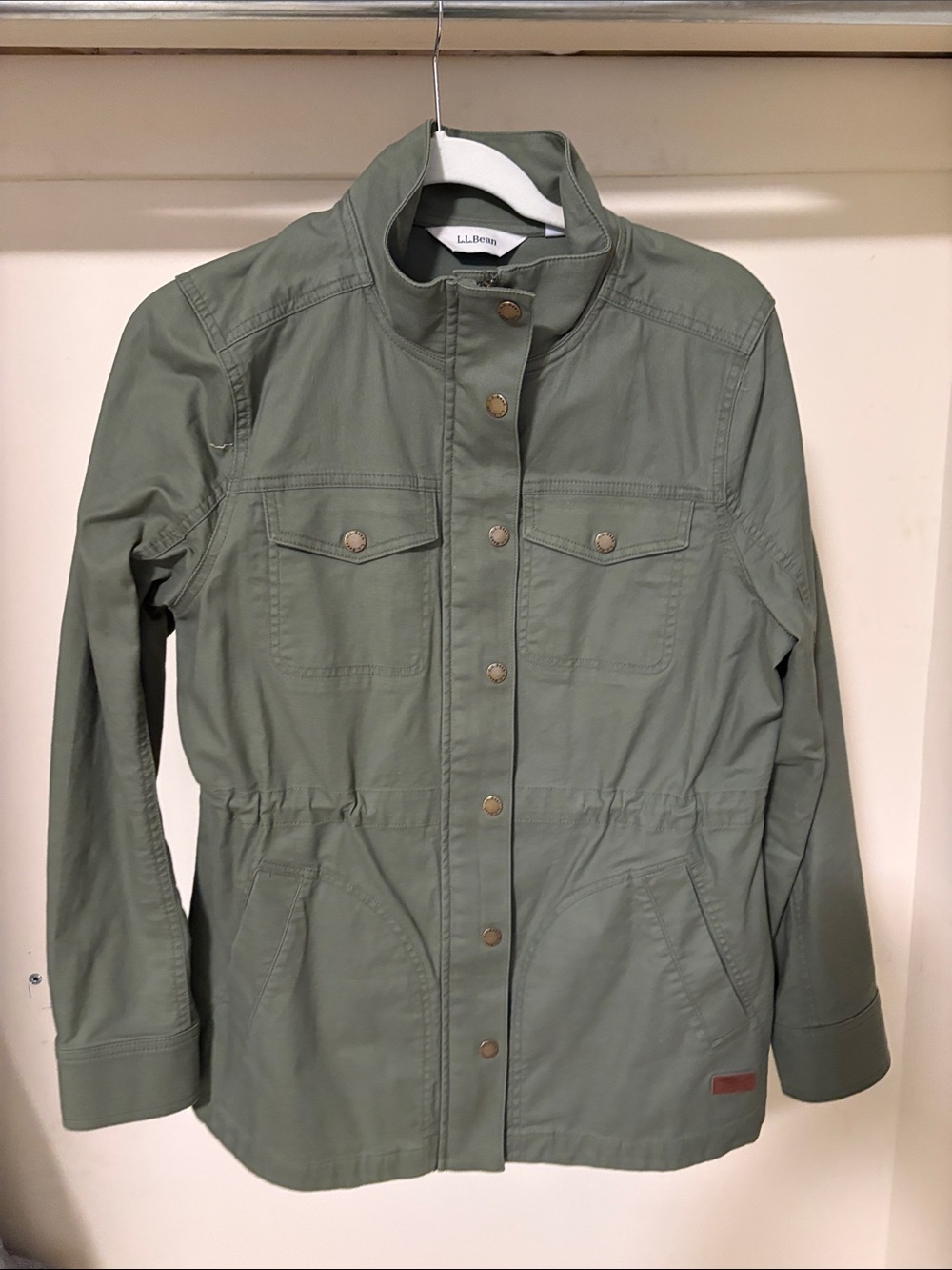 L.L. Bean Women's Sage Green Utility Jacket